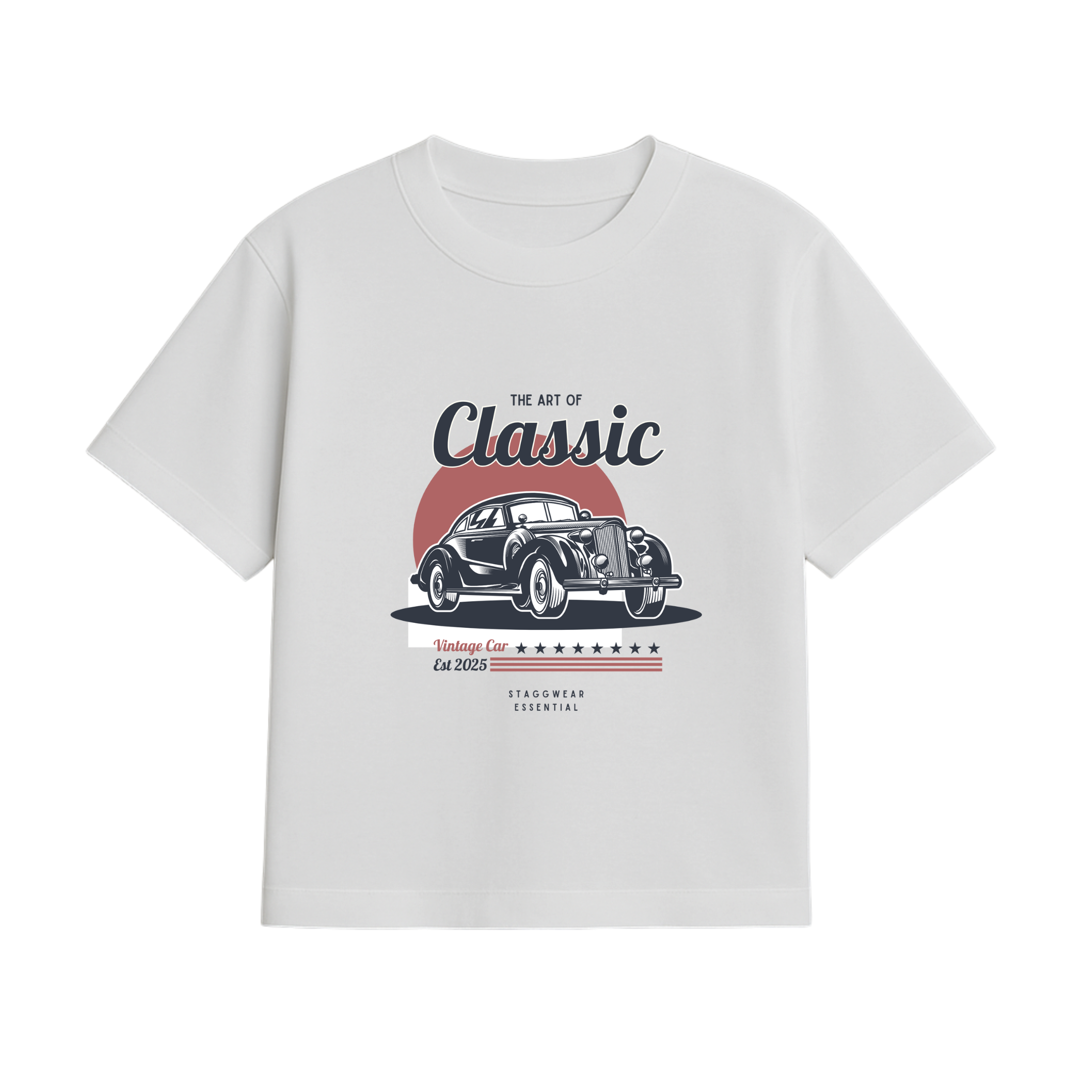 The Art of Classic – Vintage Car T-Shirt