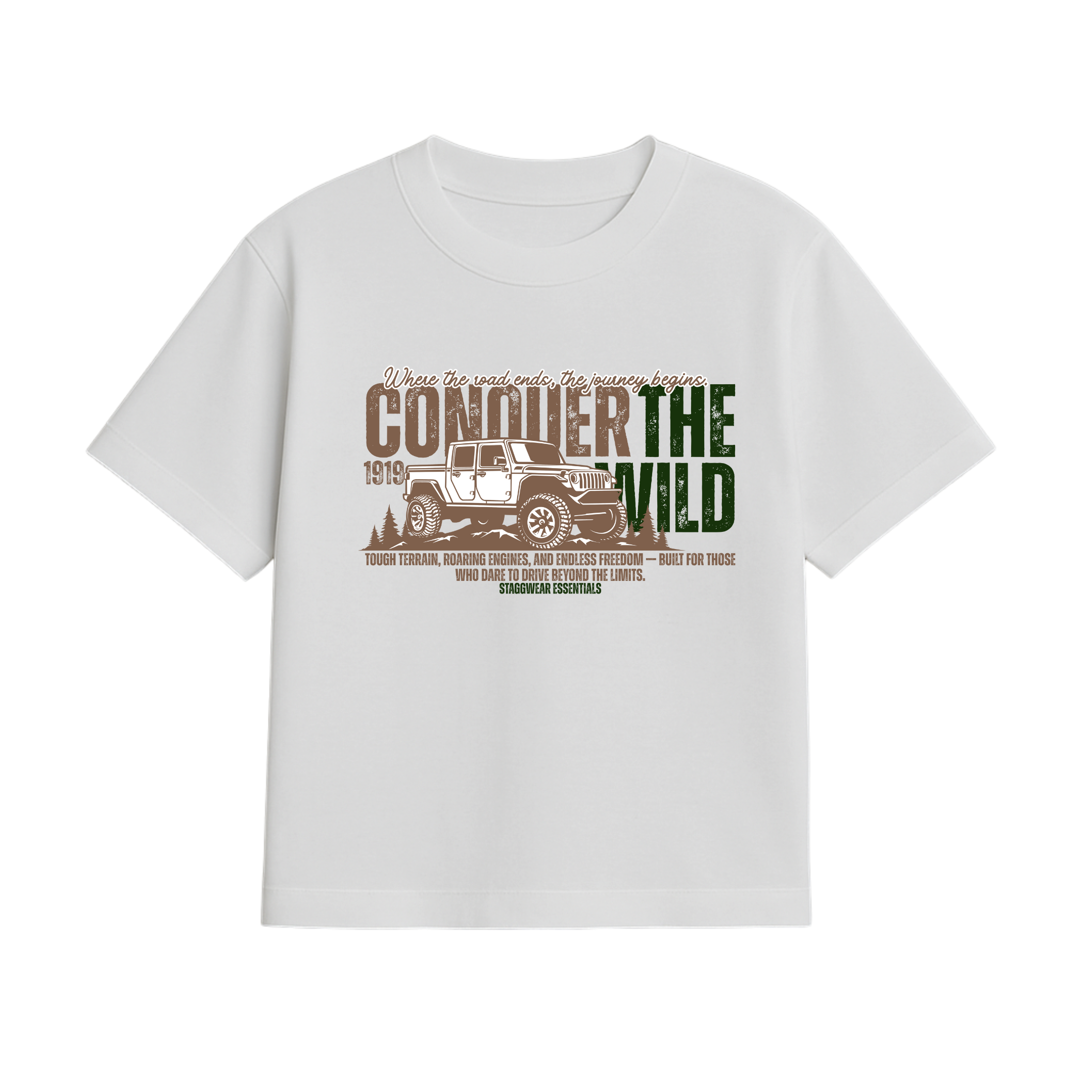 Conquer The Wild – Graphic Adventure T-Shirt