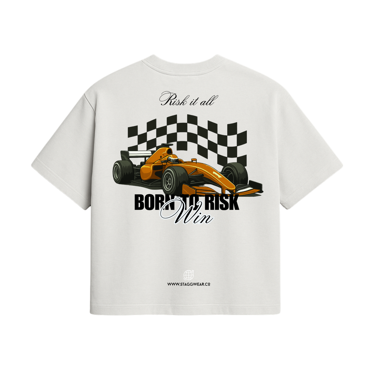 RISK IT ALL – FEARLESS GRIT TEE