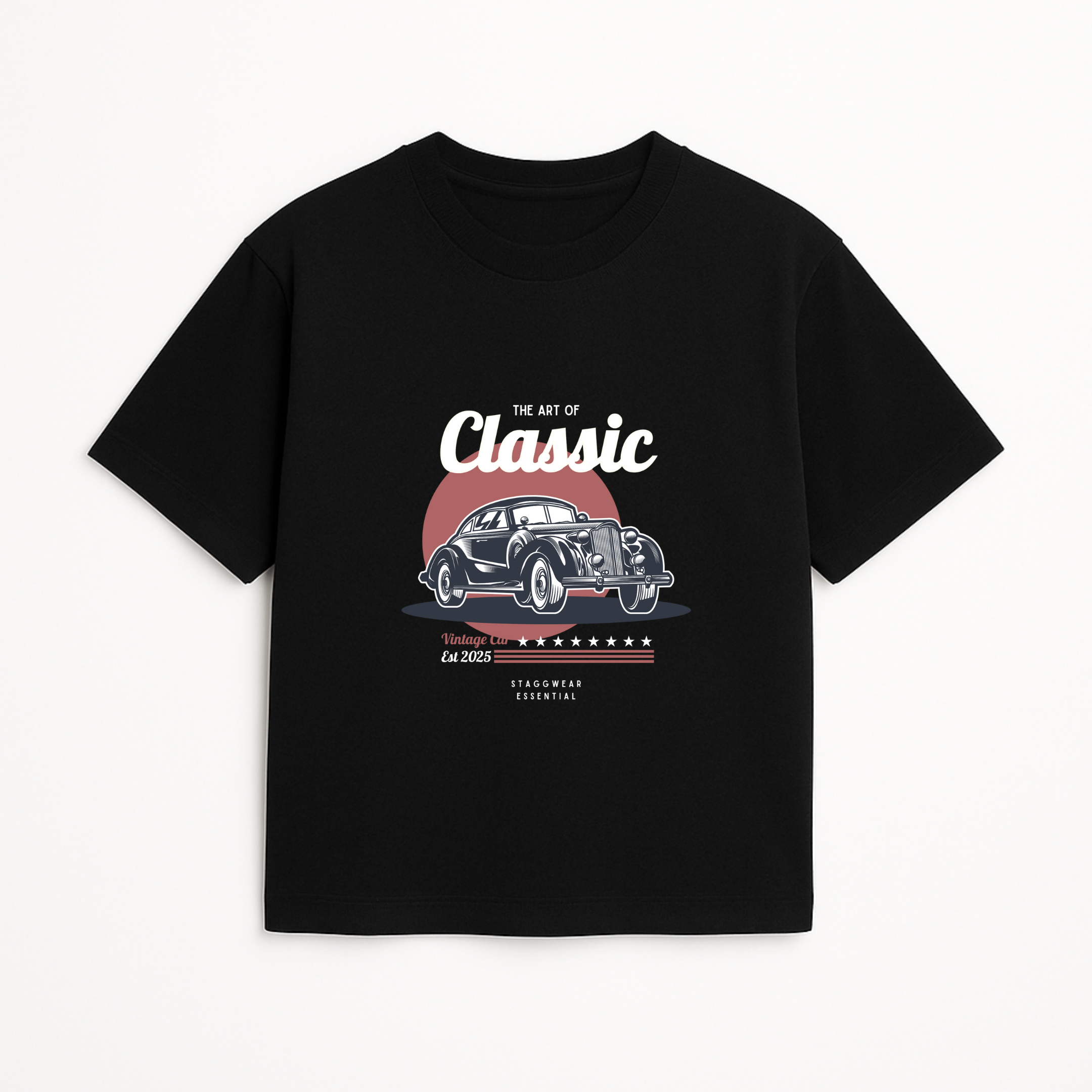 The Art of Classic – Vintage Car T-Shirt