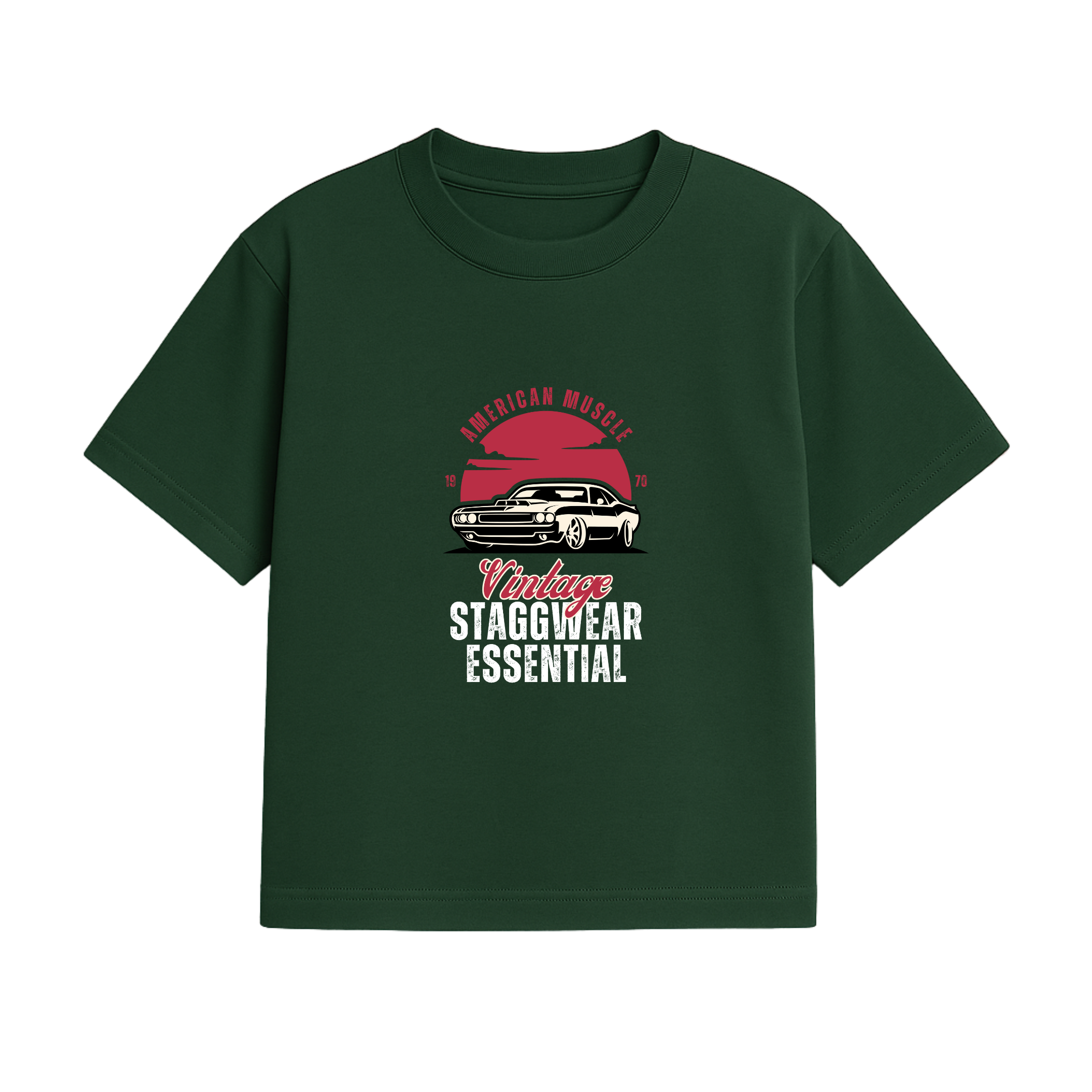 American Muscle – Vintage Staggwear Essential T-Shirt