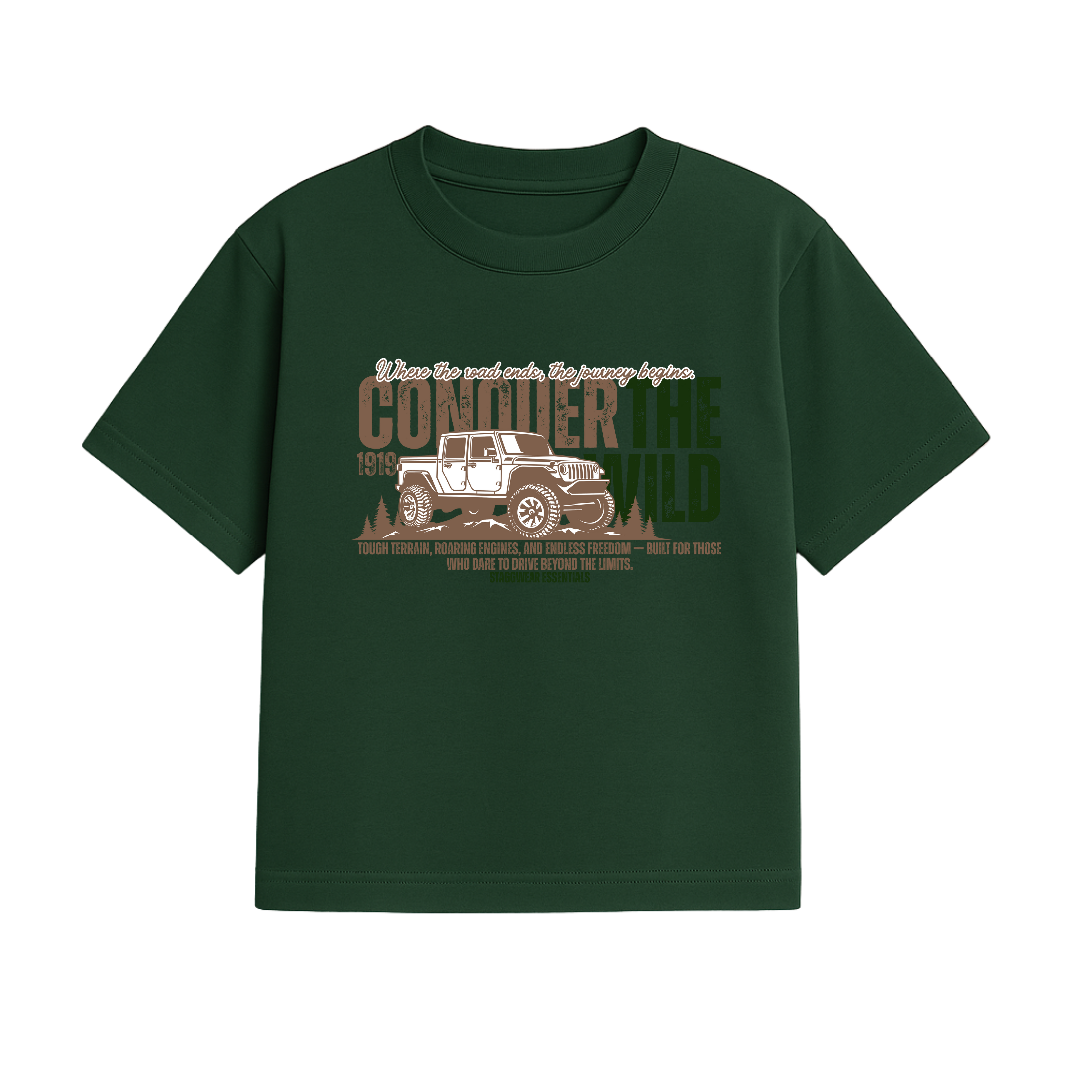 Conquer The Wild – Graphic Adventure T-Shirt