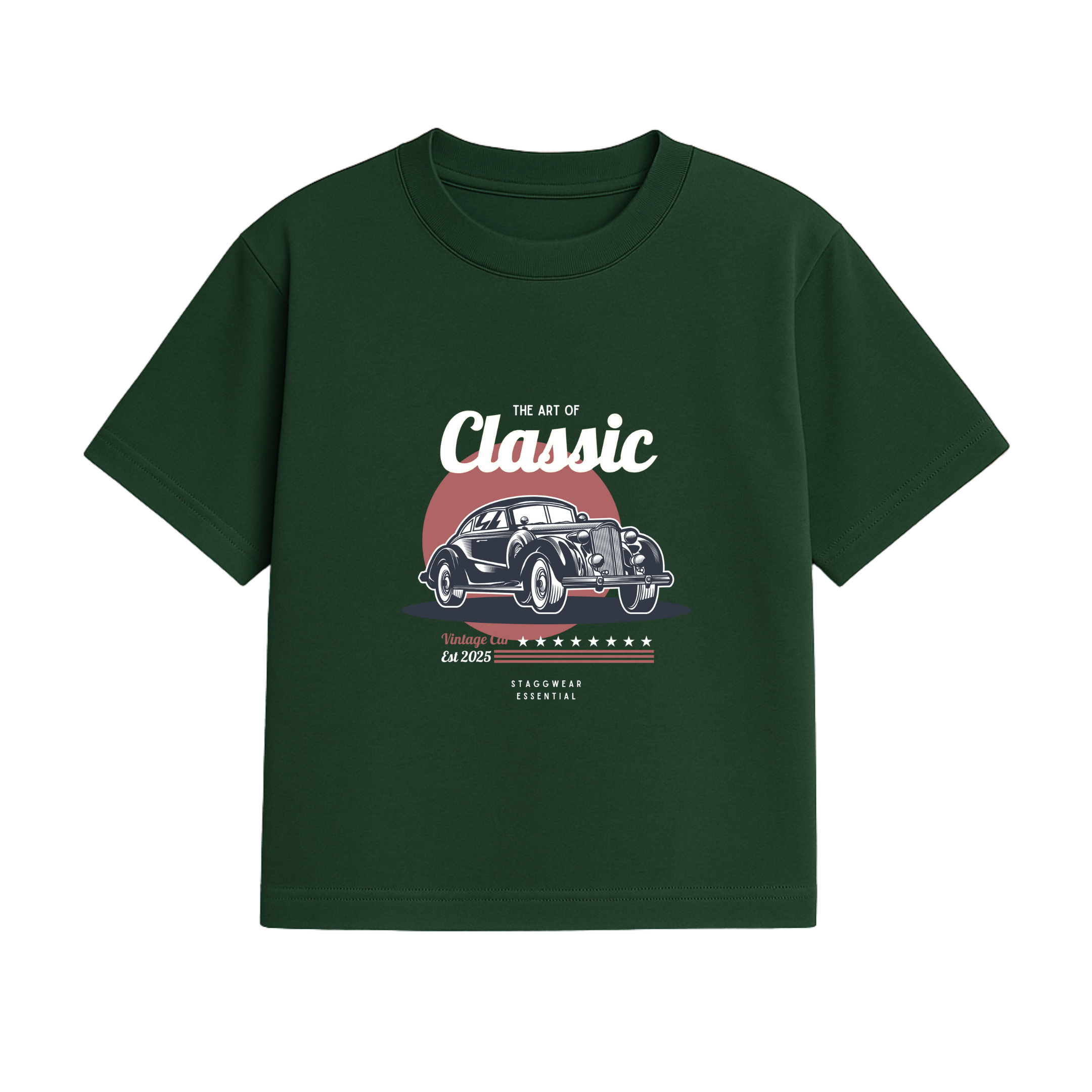 The Art of Classic – Vintage Car T-Shirt