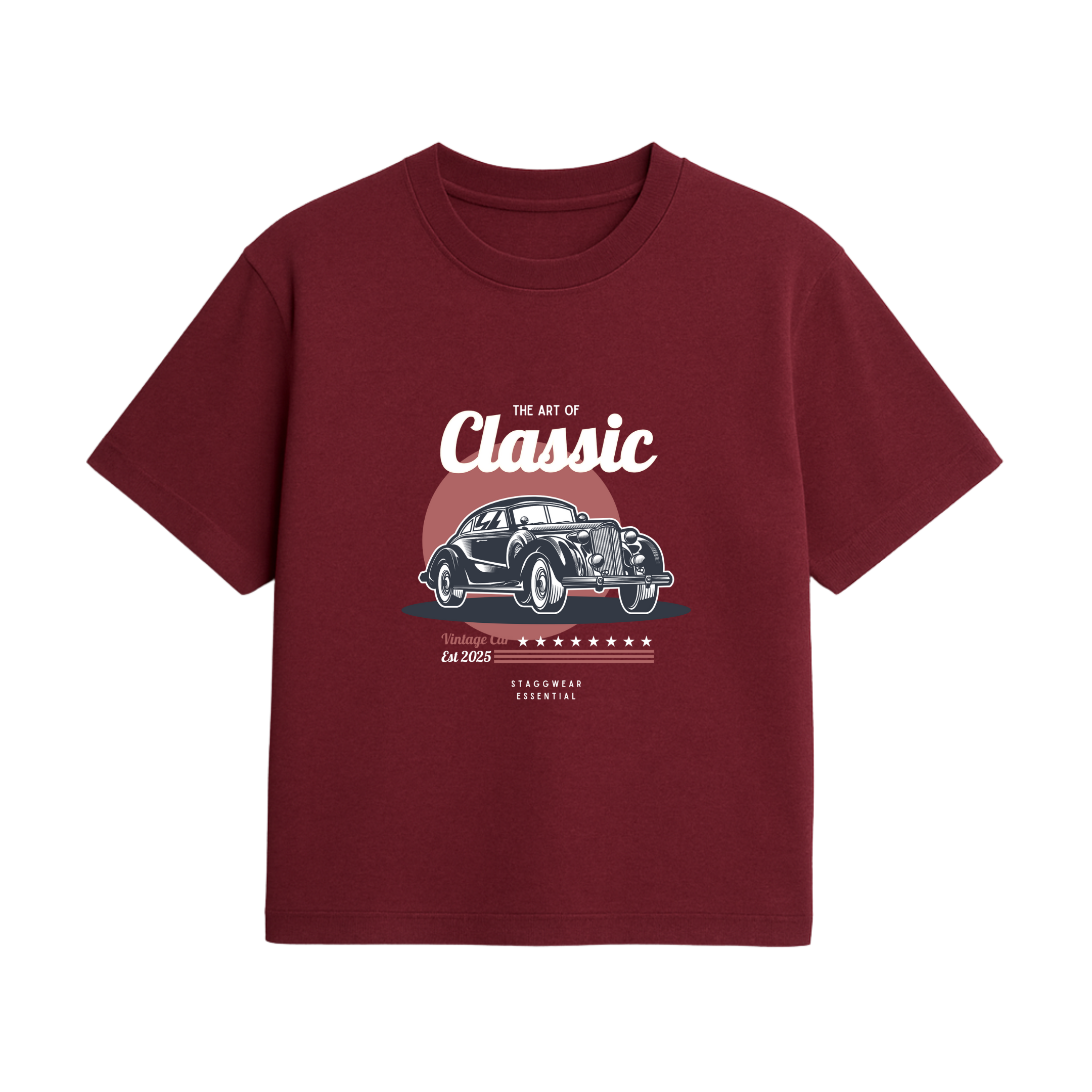 The Art of Classic – Vintage Car T-Shirt