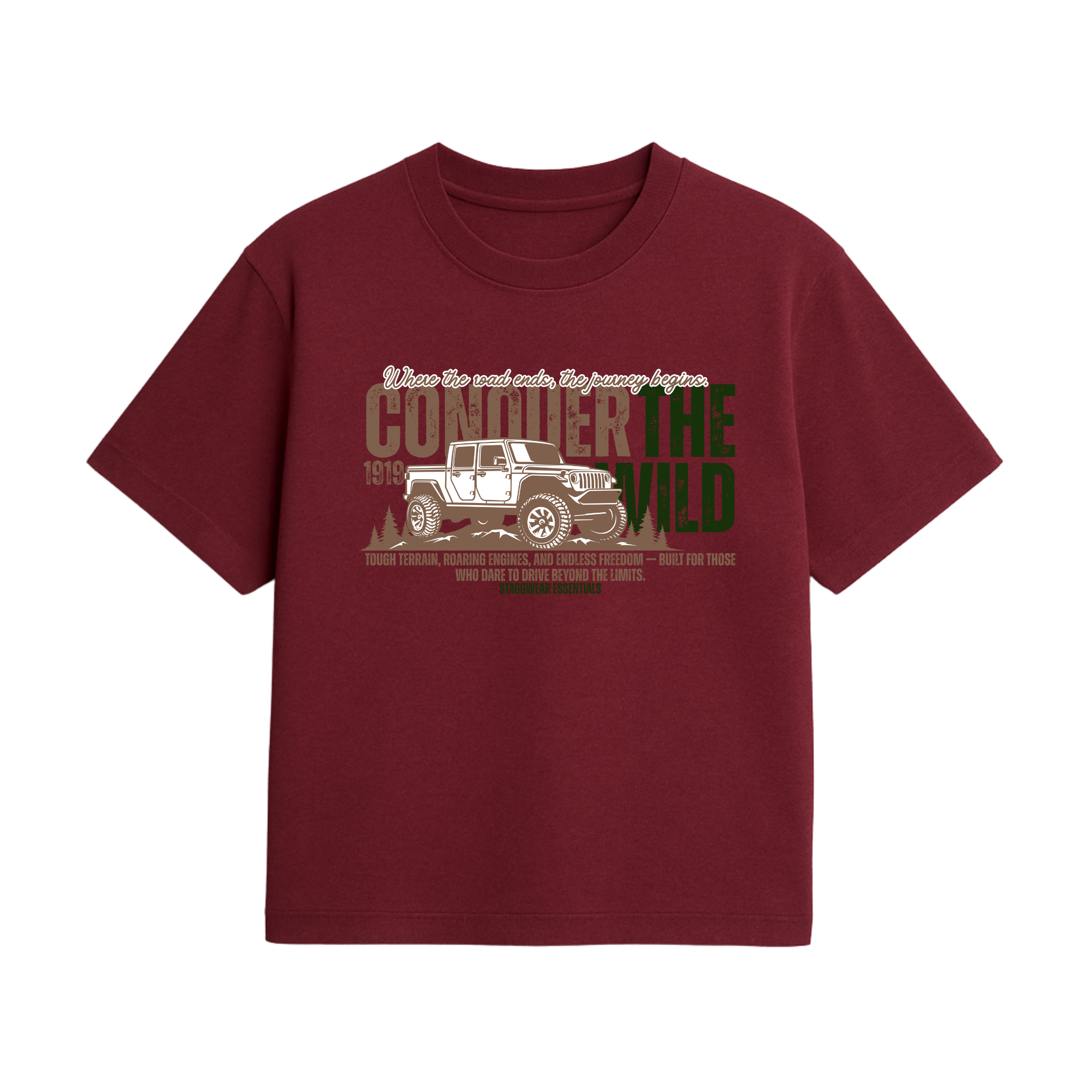 Conquer The Wild – Graphic Adventure T-Shirt