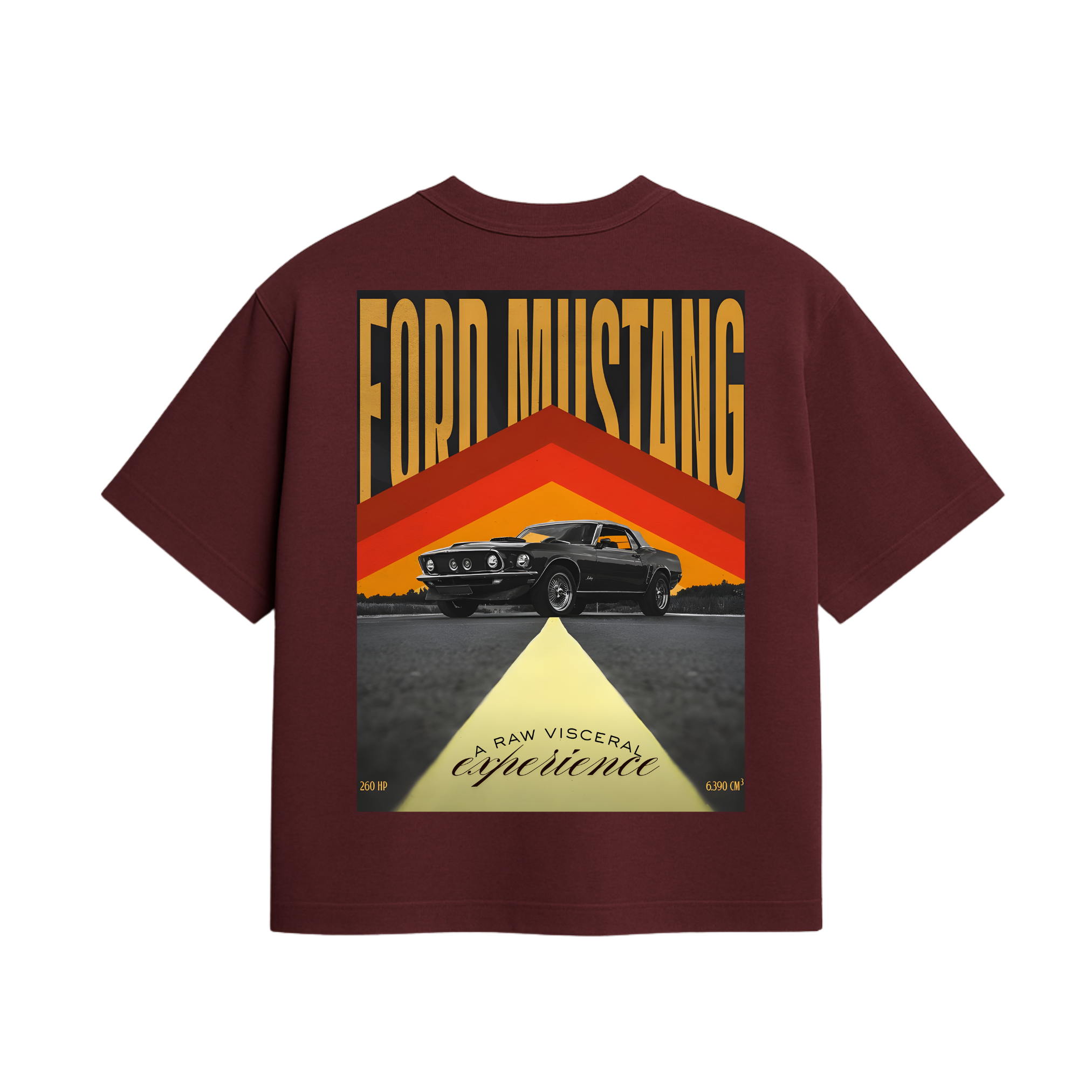 Mustang Legacy Tee – Raw Visceral Experience