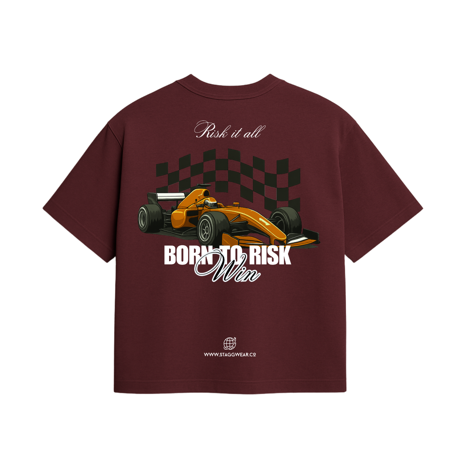 RISK IT ALL – FEARLESS GRIT TEE