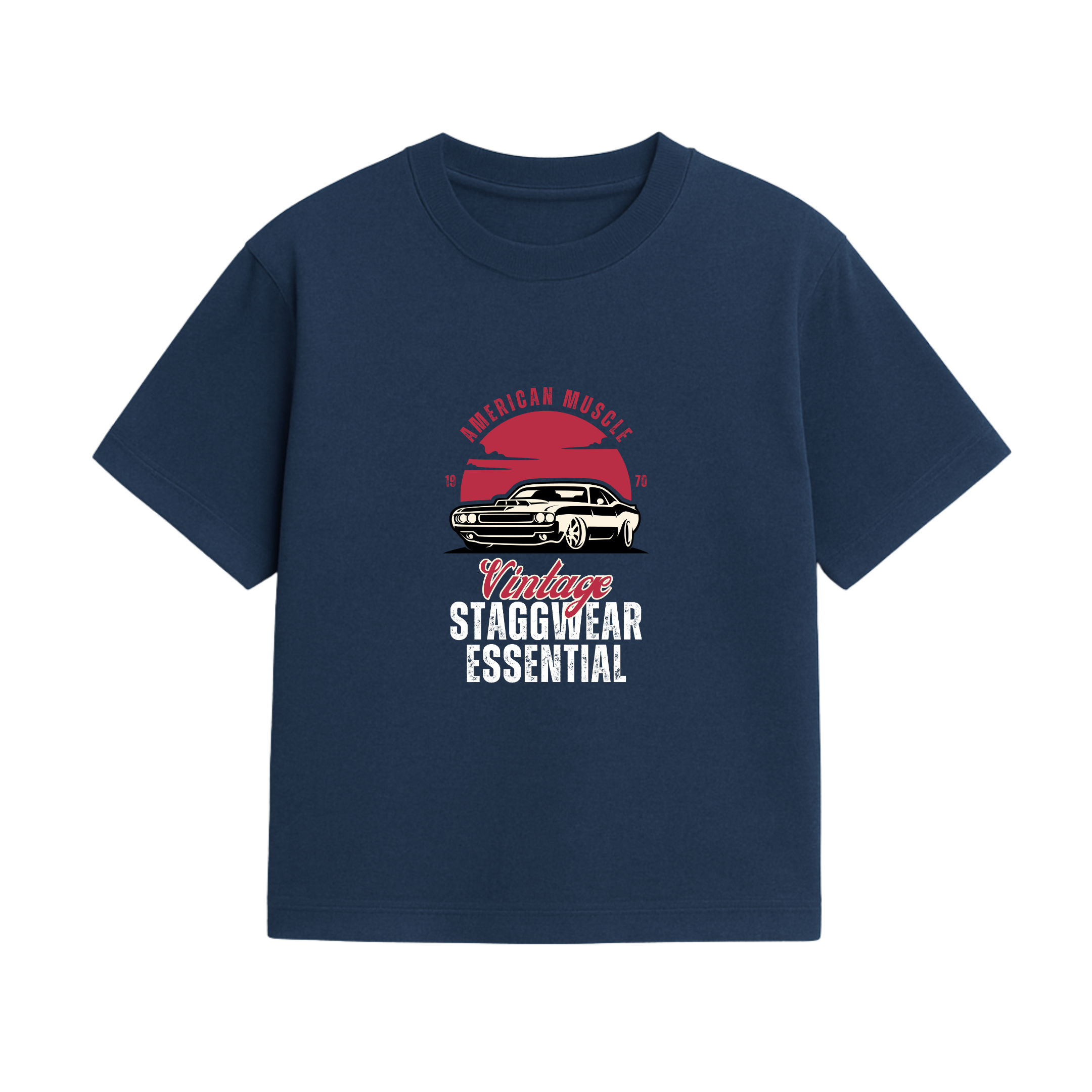 American Muscle – Vintage Staggwear Essential T-Shirt