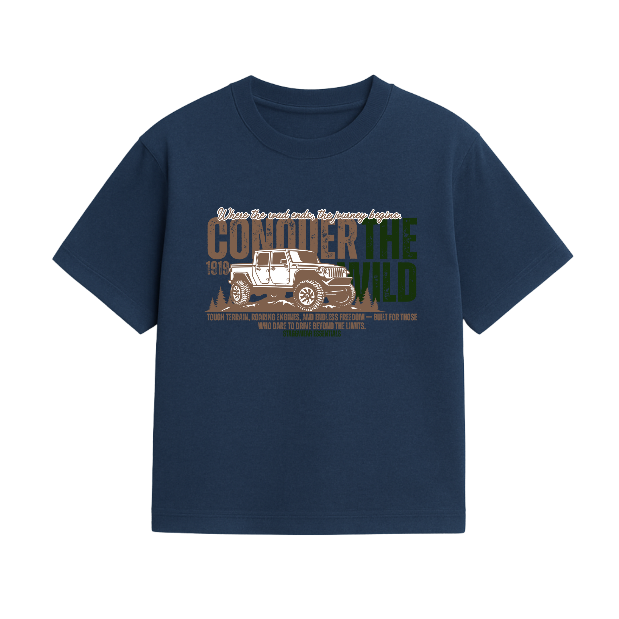 Conquer The Wild – Graphic Adventure T-Shirt