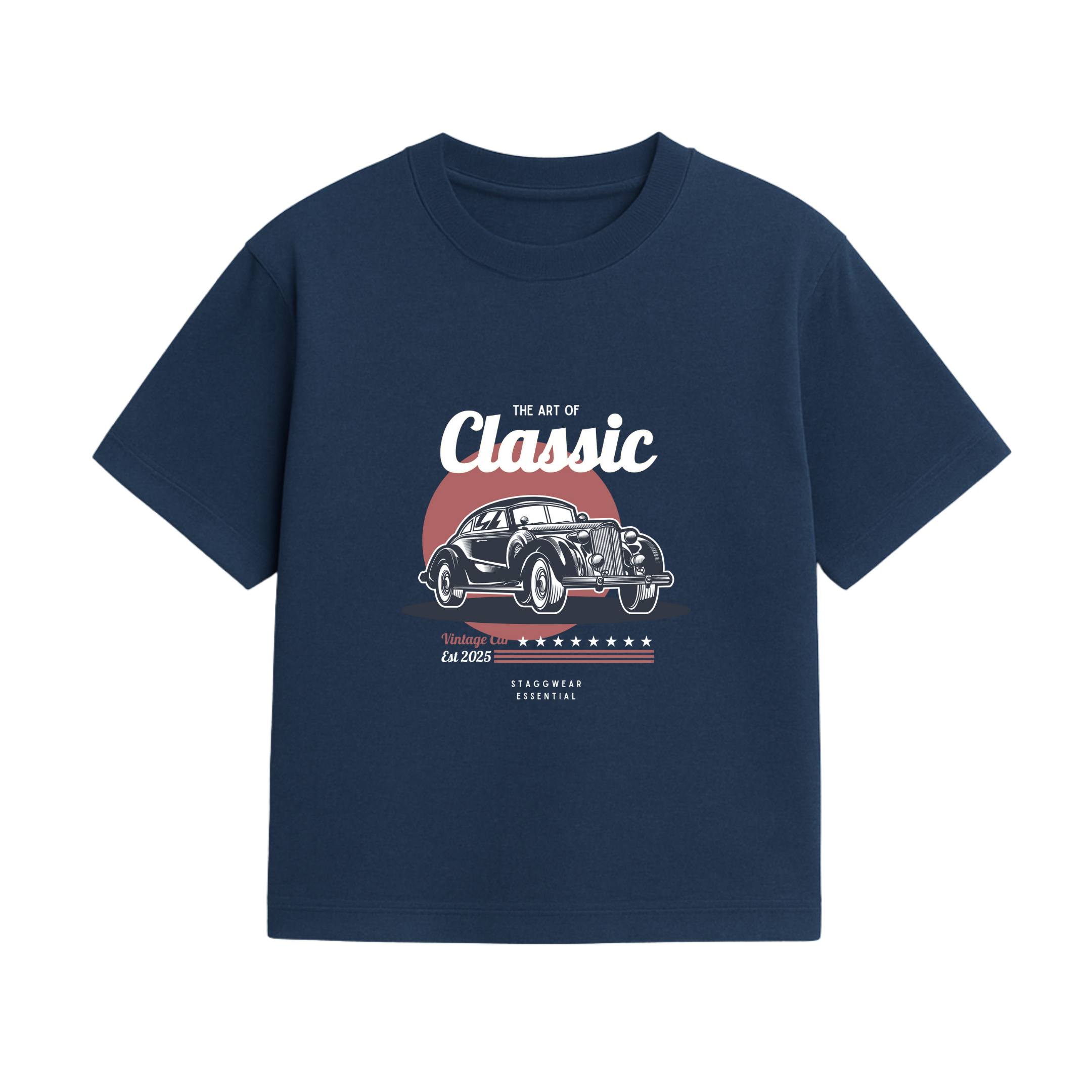 The Art of Classic – Vintage Car T-Shirt