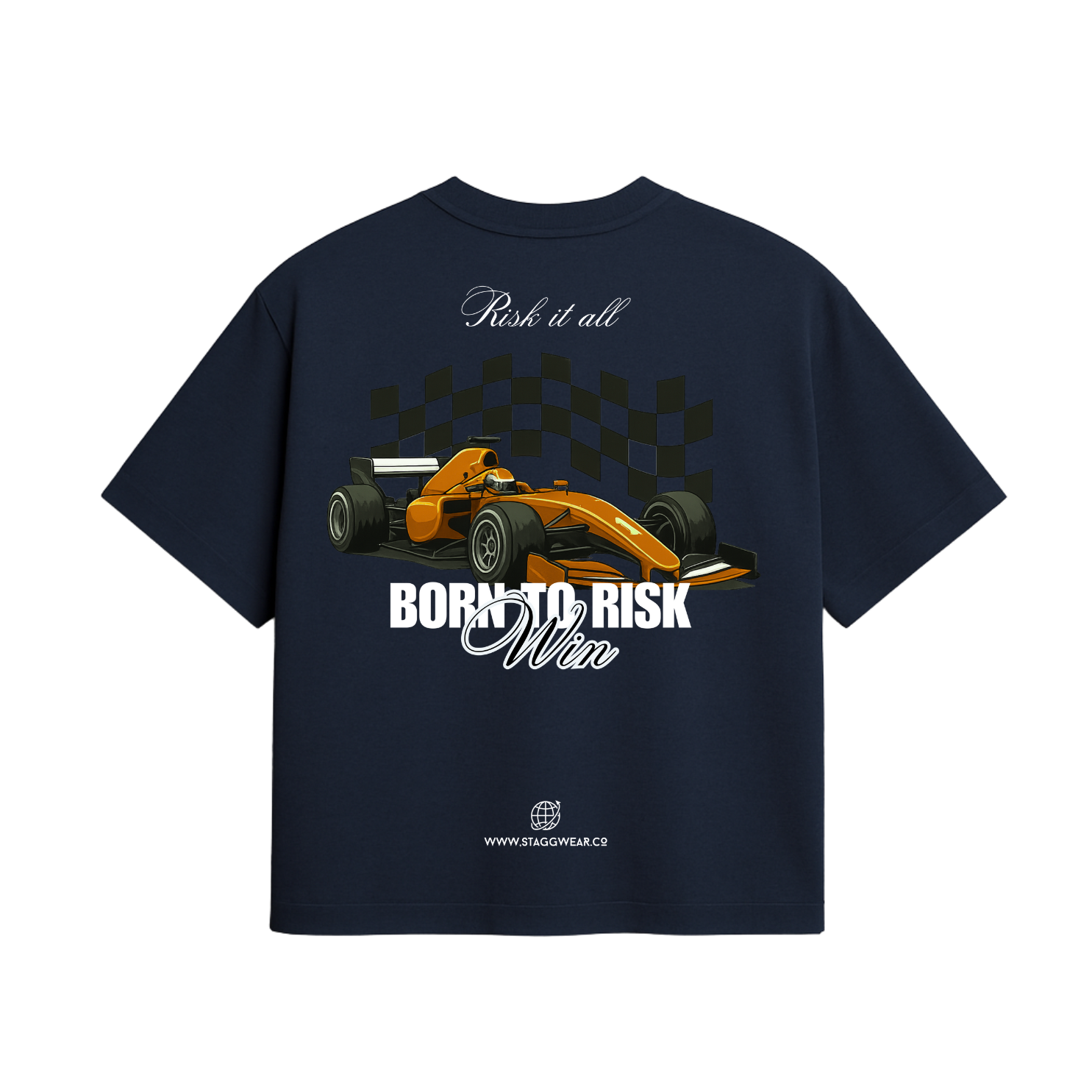 RISK IT ALL – FEARLESS GRIT TEE