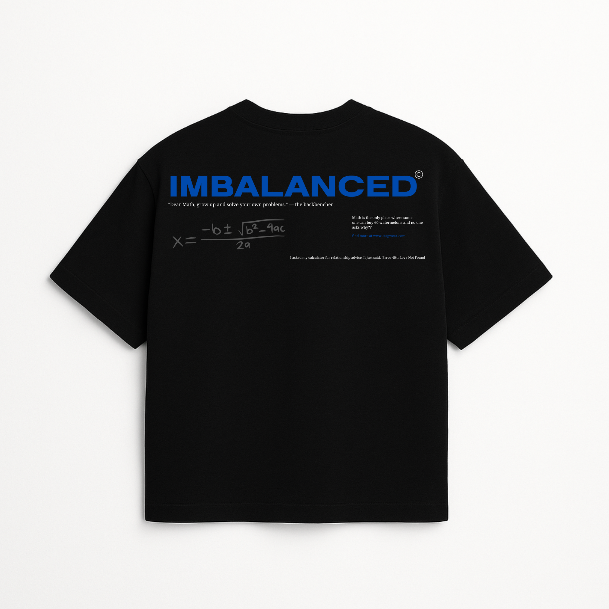 IMBALANCED MATHS TEE