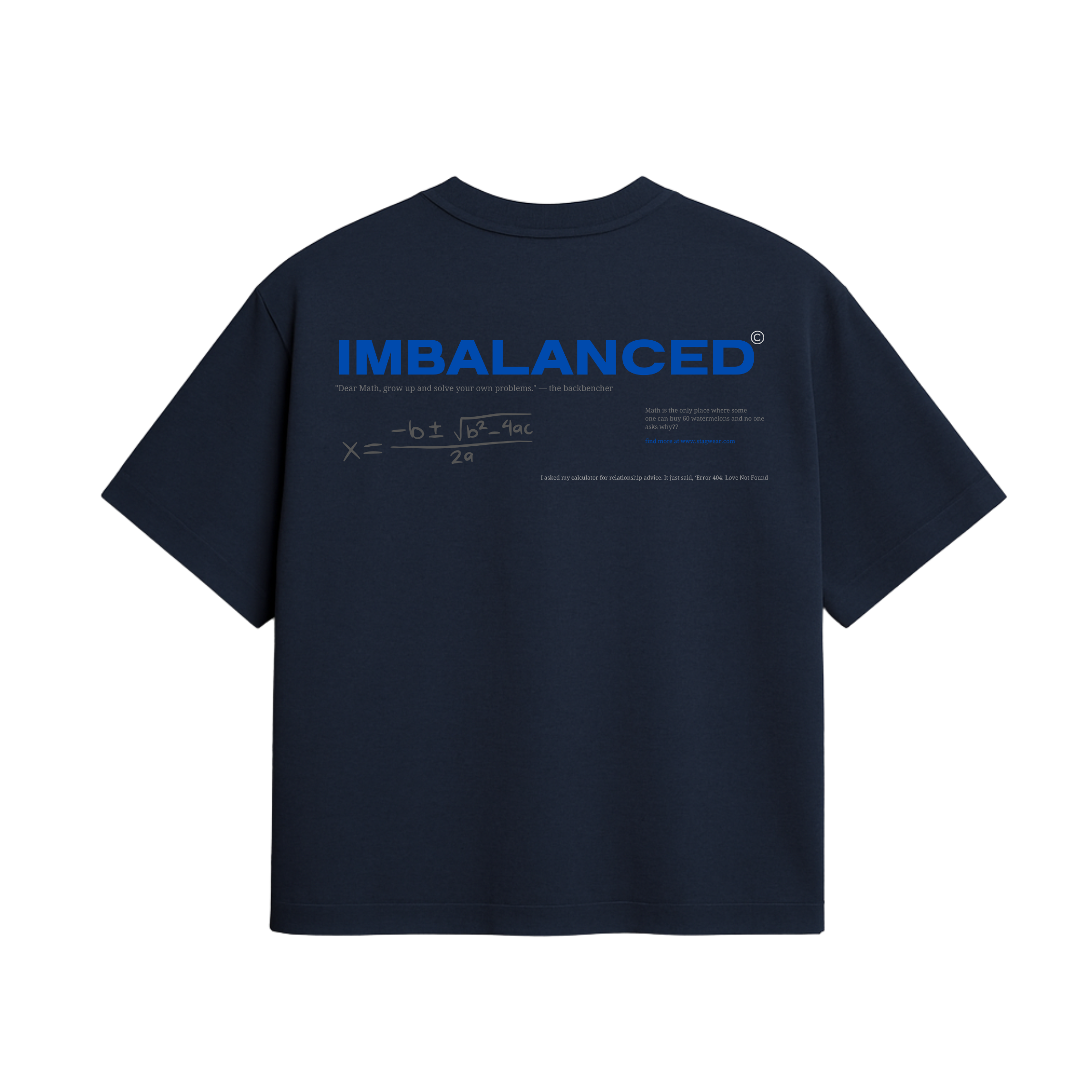 IMBALANCED MATHS TEE