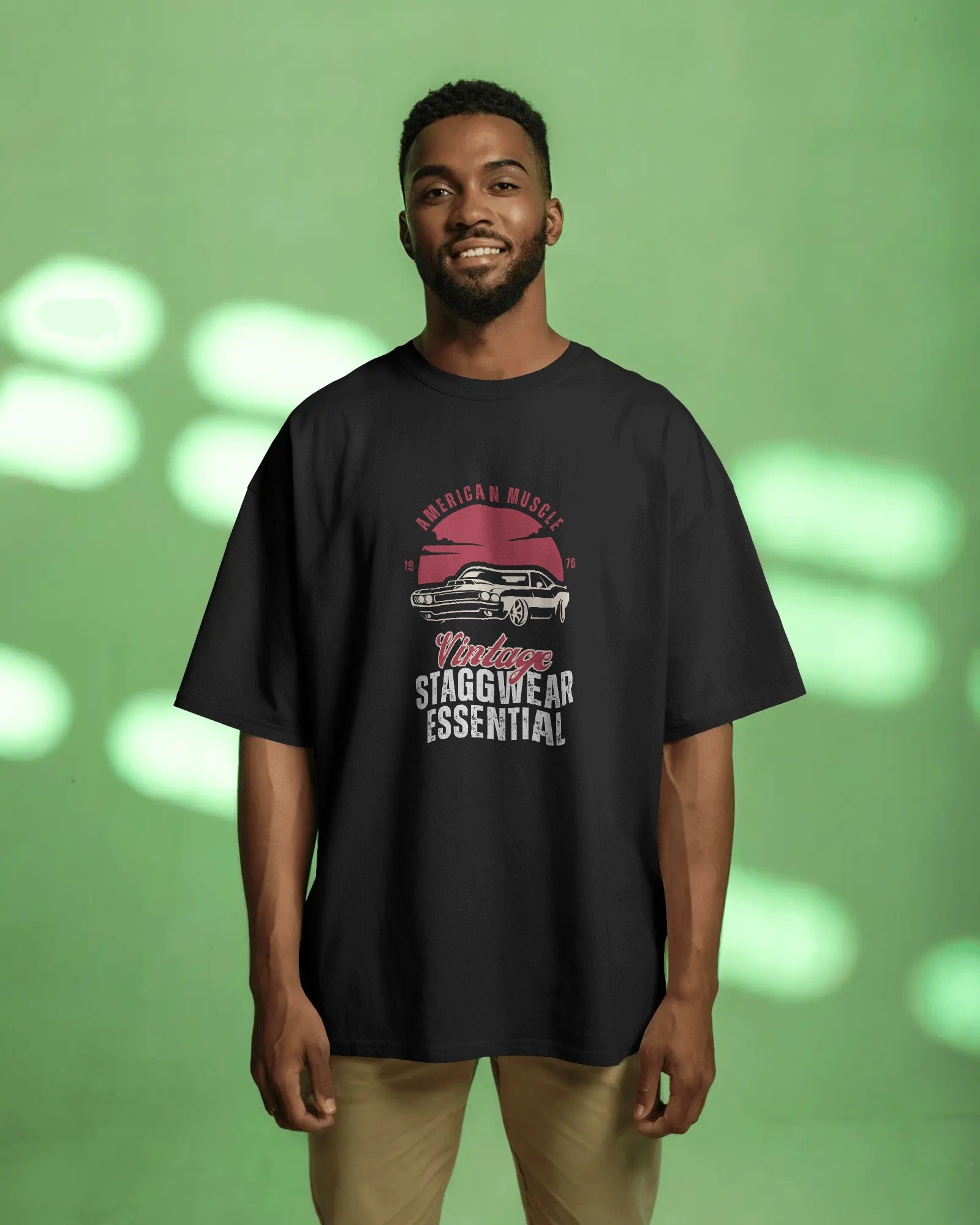 American Muscle – Vintage Staggwear Essential T-Shirt
