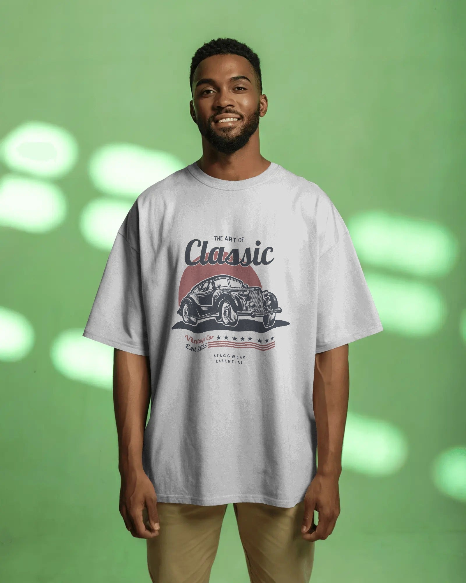 The Art of Classic – Vintage Car T-Shirt