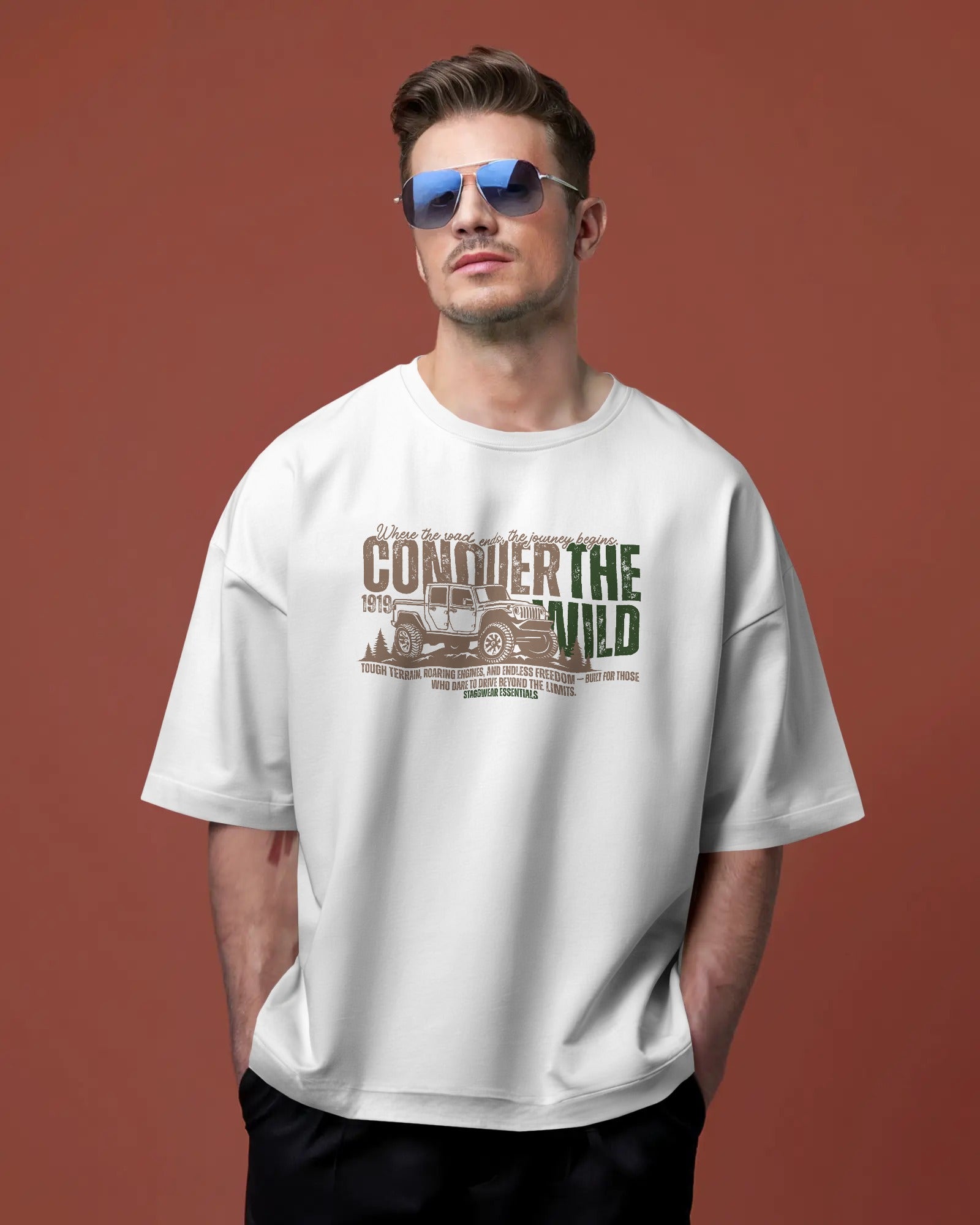 Conquer The Wild – Graphic Adventure T-Shirt