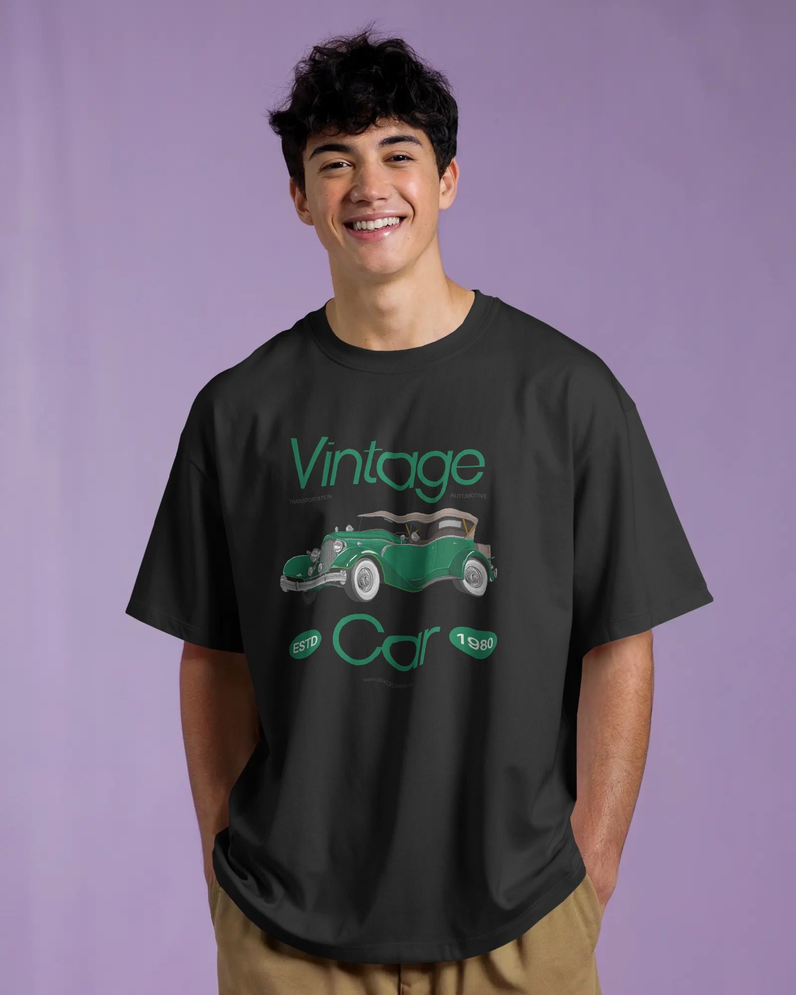 Vintage Car Oversized