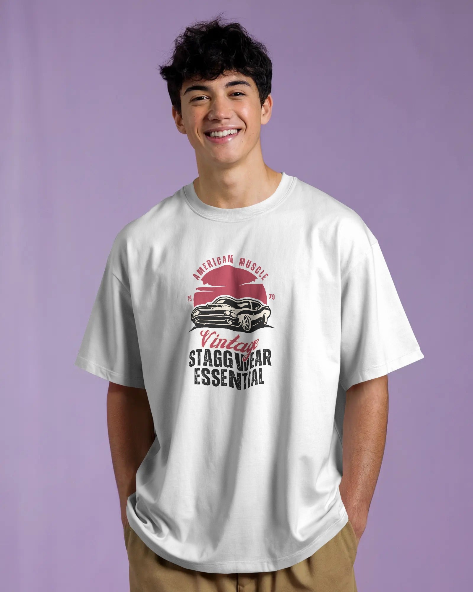 American Muscle – Vintage Staggwear Essential T-Shirt