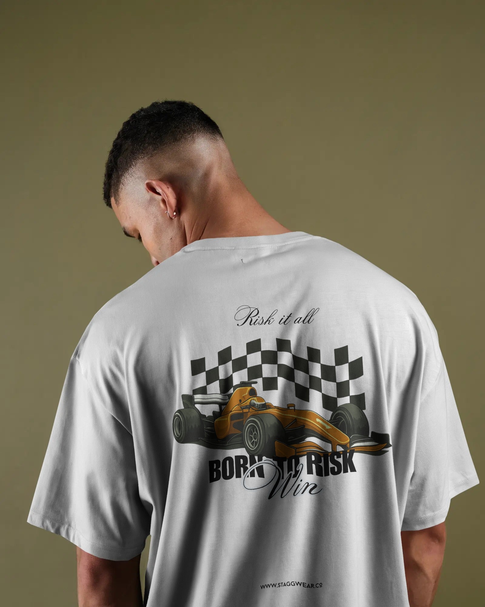 RISK IT ALL – FEARLESS GRIT TEE