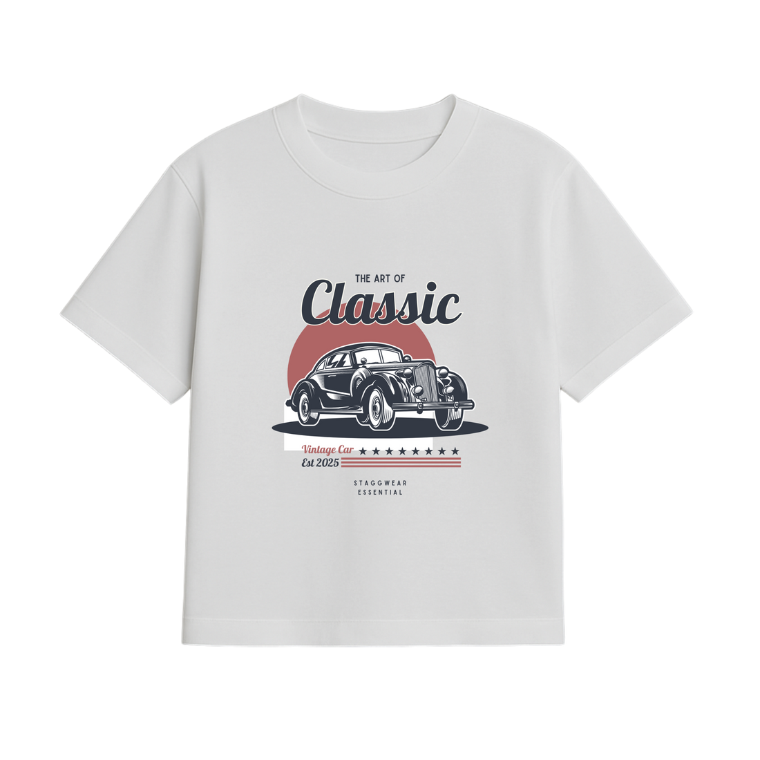 The Art of Classic – Vintage Car T-Shirt