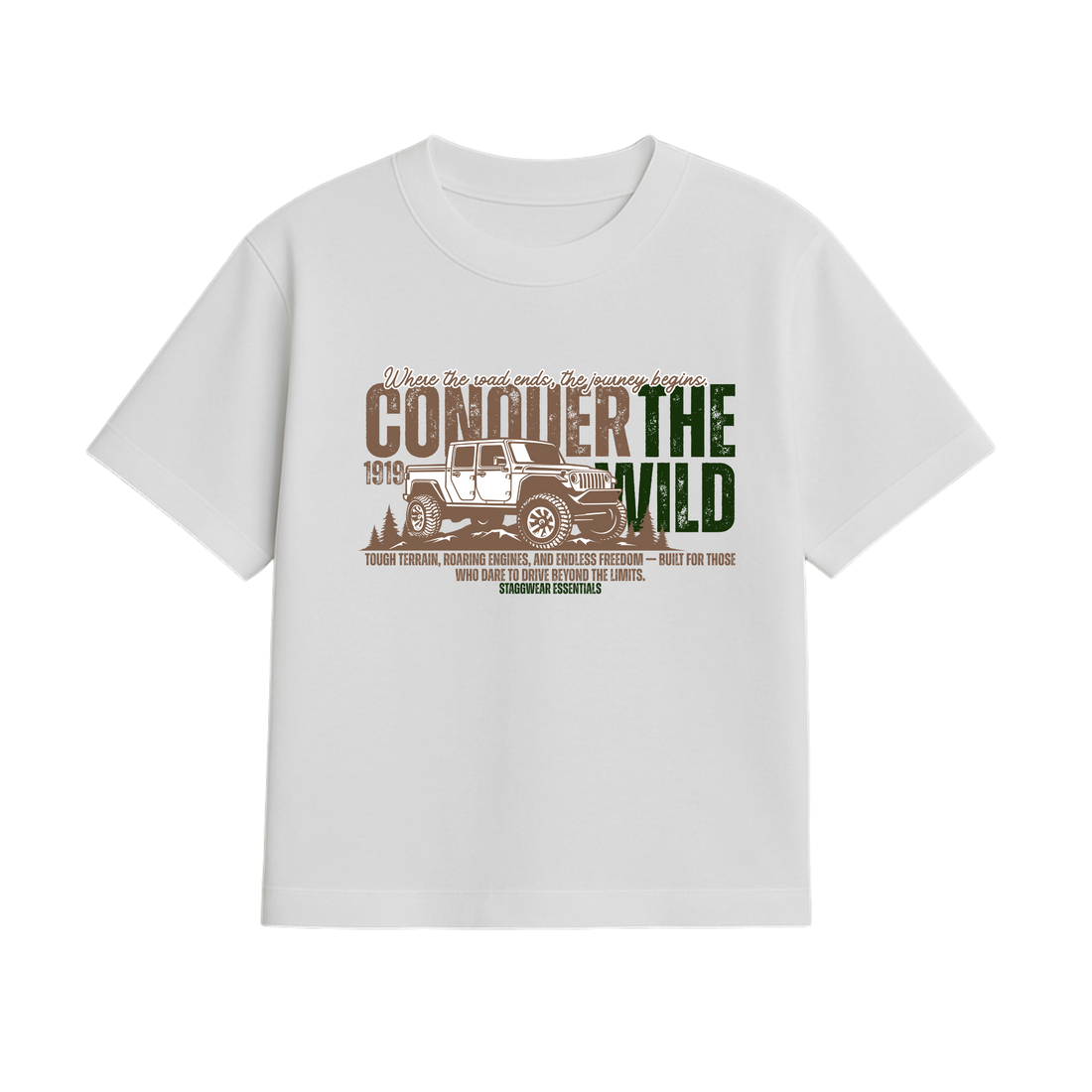Conquer The Wild – Graphic Adventure T-Shirt