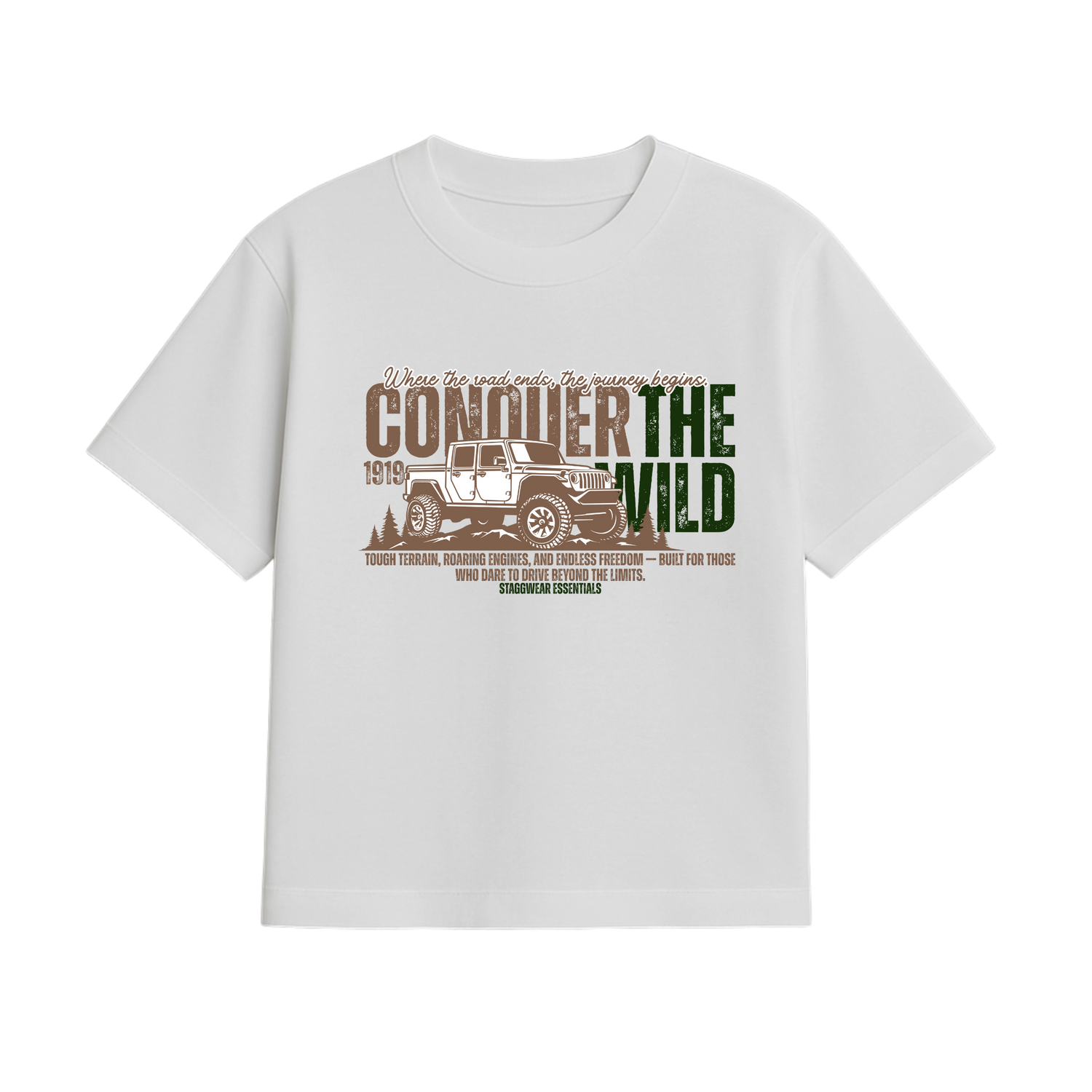 Conquer The Wild – Graphic Adventure T-Shirt