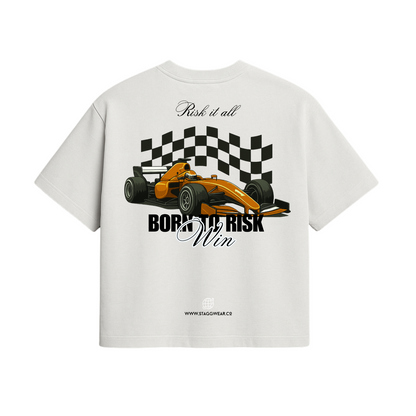 RISK IT ALL – FEARLESS GRIT TEE