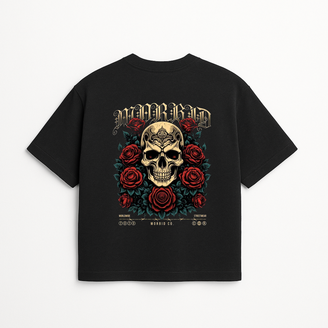 Skull &amp; Roses Tee
