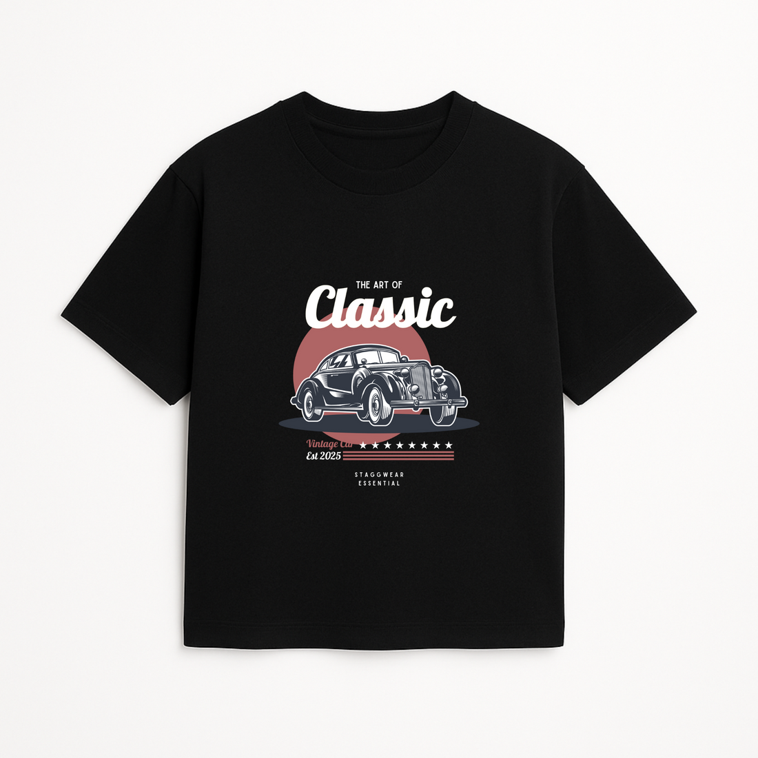 The Art of Classic – Vintage Car T-Shirt