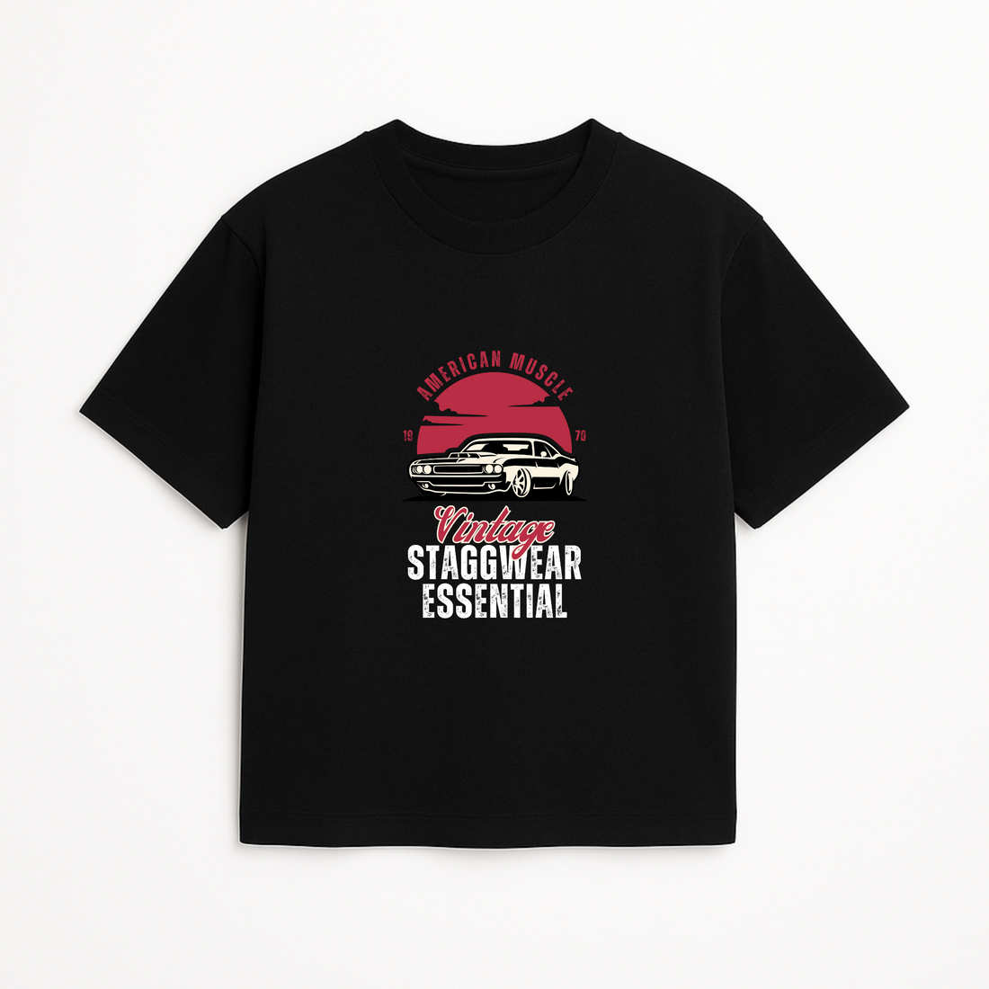 American Muscle – Vintage Staggwear Essential T-Shirt