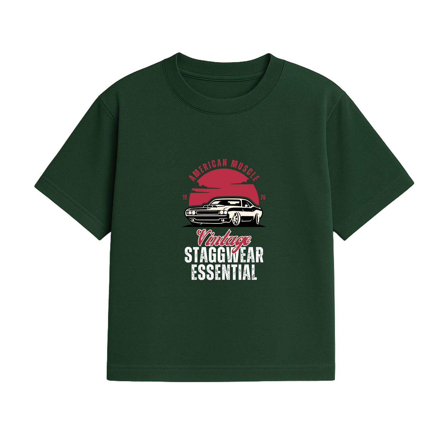 American Muscle – Vintage Staggwear Essential T-Shirt