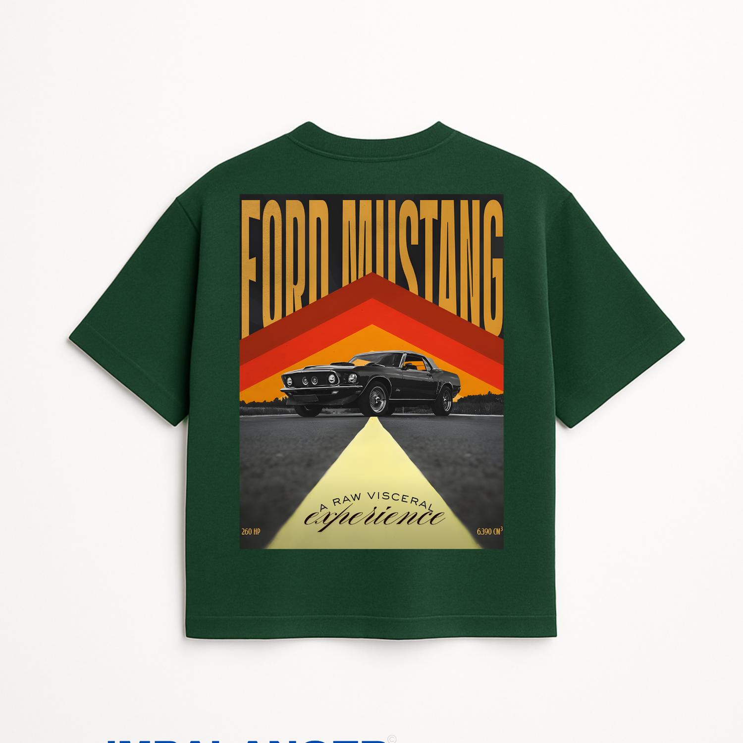 Mustang Legacy Tee – Raw Visceral Experience