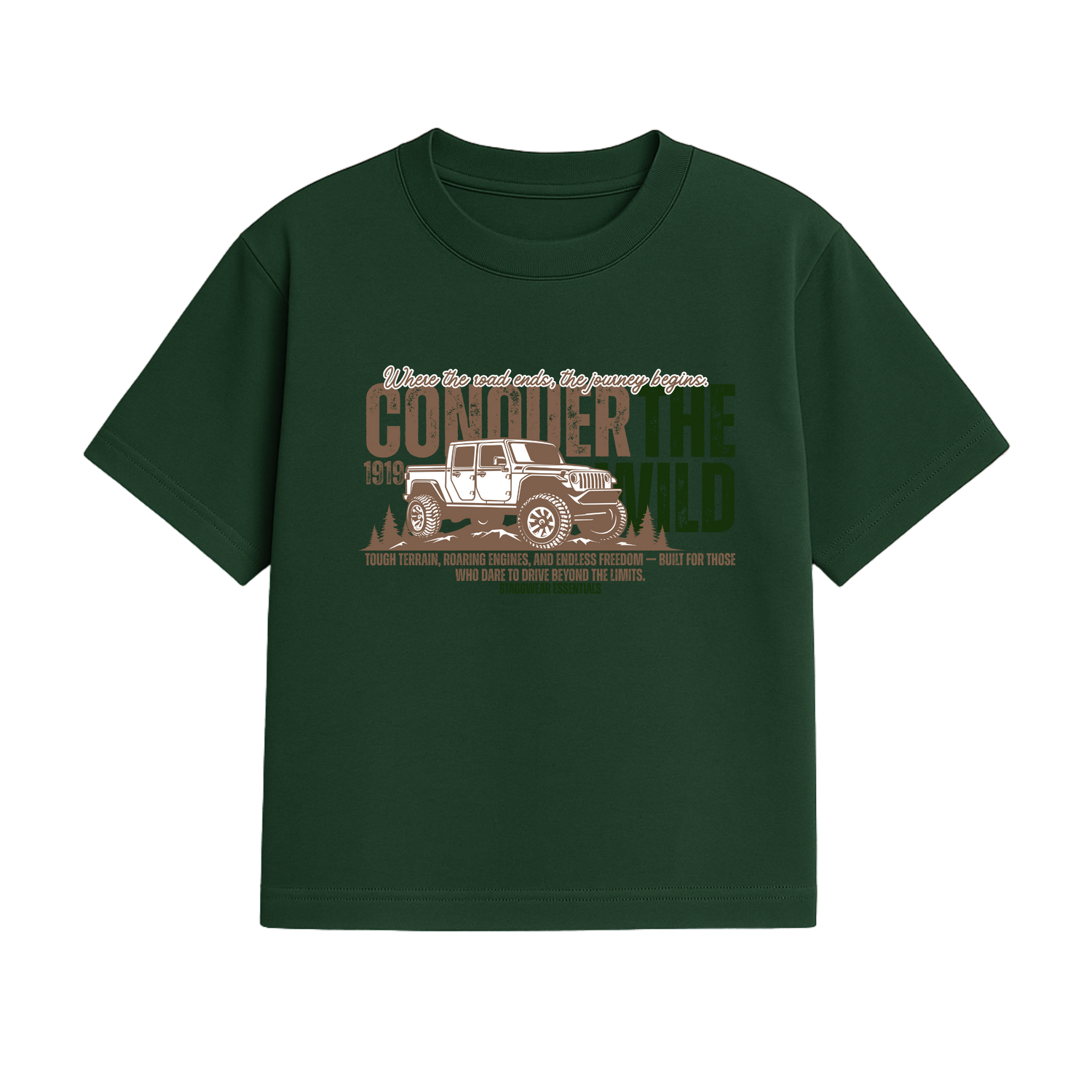 Conquer The Wild – Graphic Adventure T-Shirt