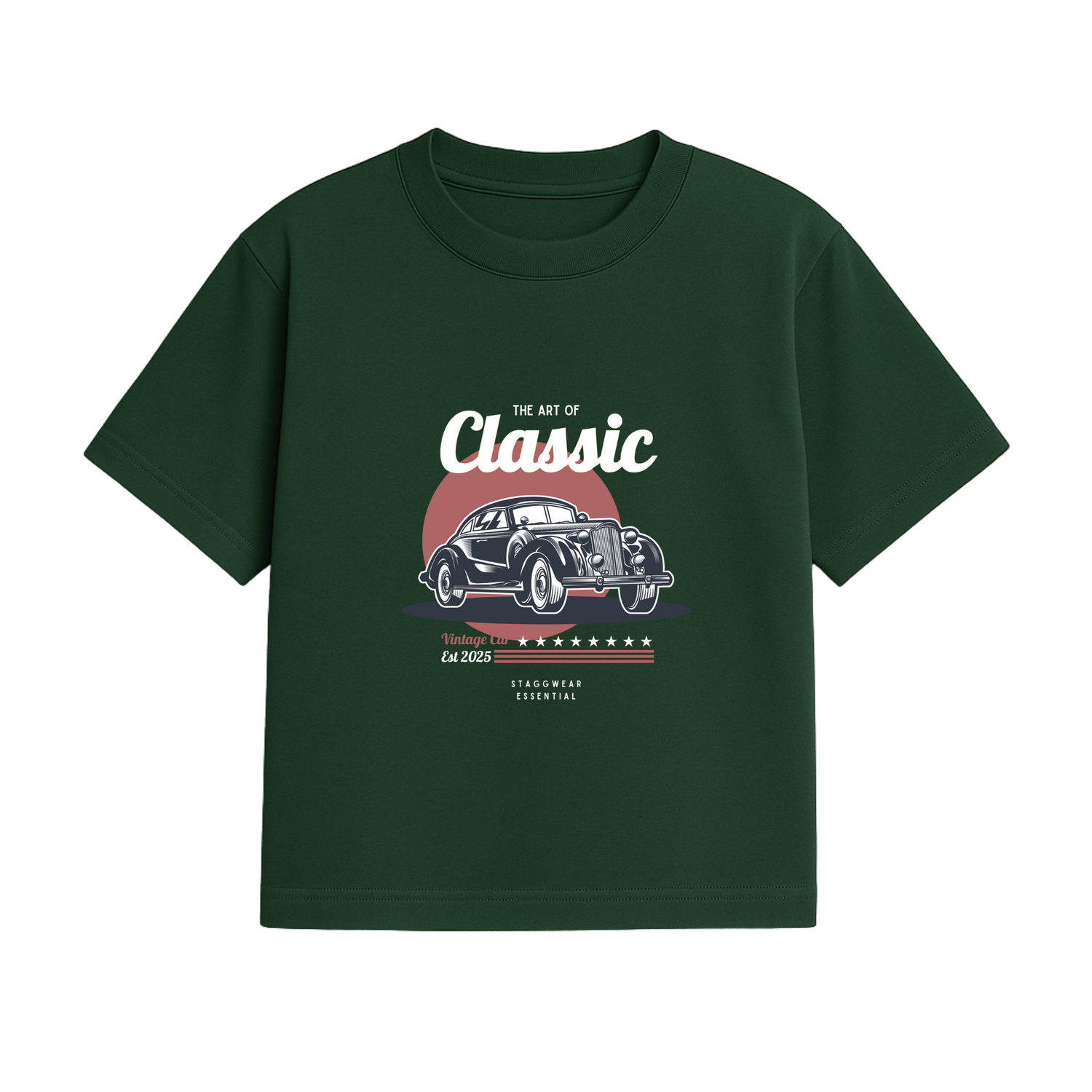 The Art of Classic – Vintage Car T-Shirt