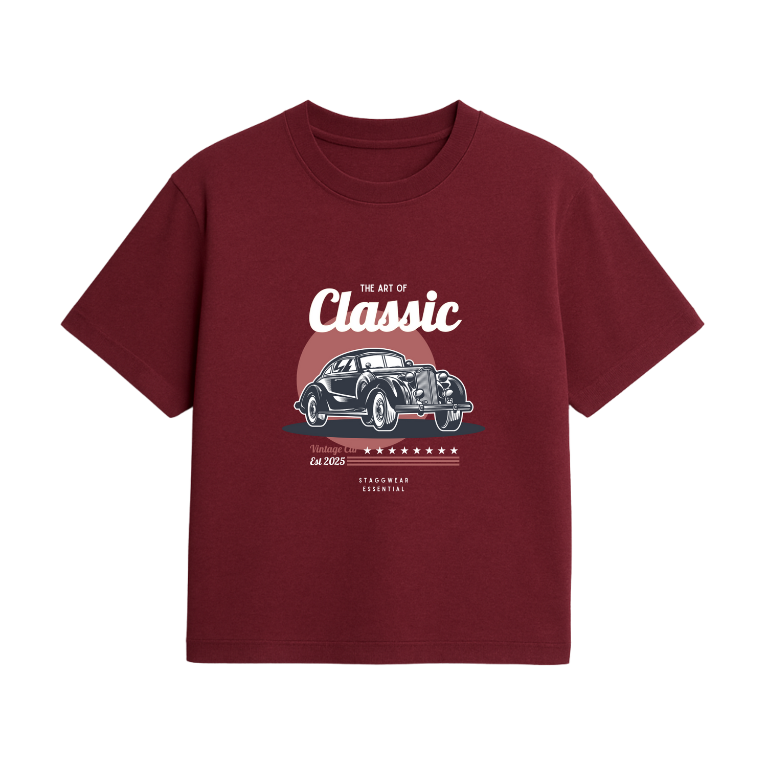 The Art of Classic – Vintage Car T-Shirt