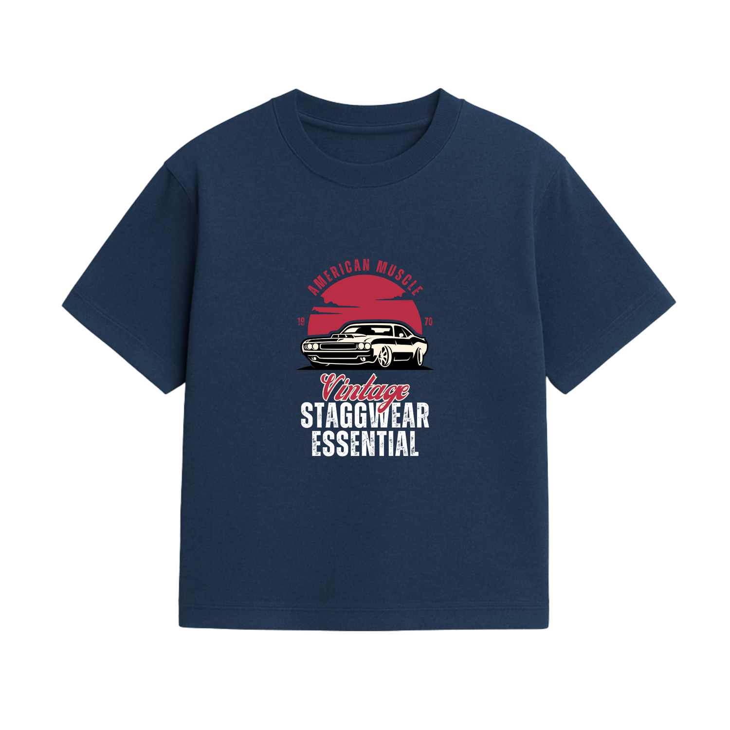 American Muscle – Vintage Staggwear Essential T-Shirt