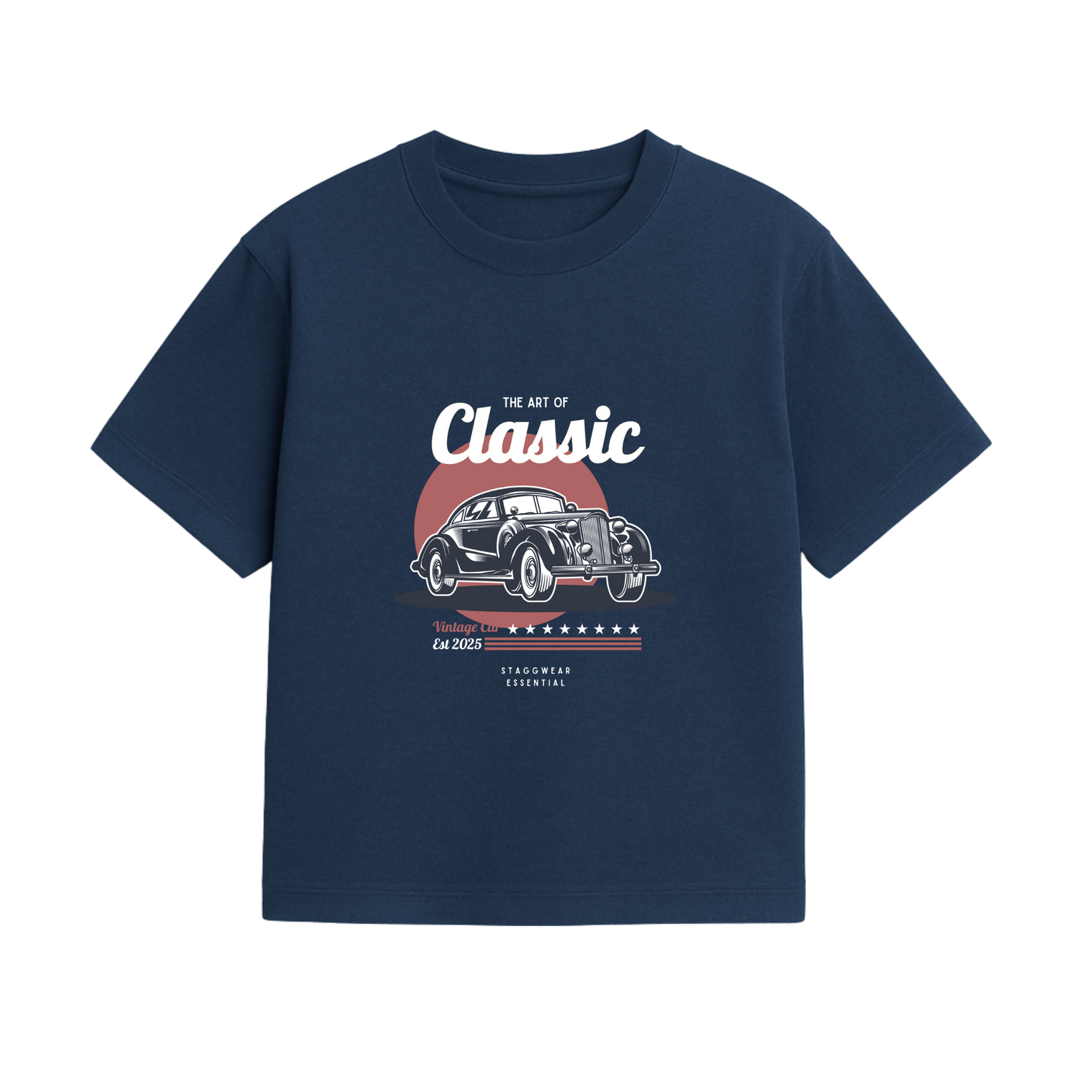 The Art of Classic – Vintage Car T-Shirt