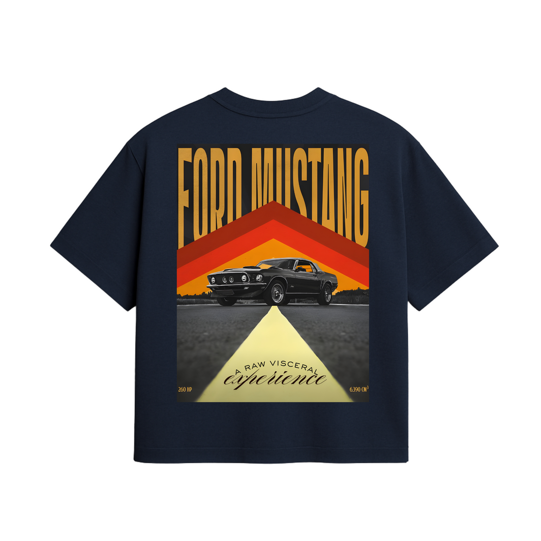 Mustang Legacy Tee – Raw Visceral Experience