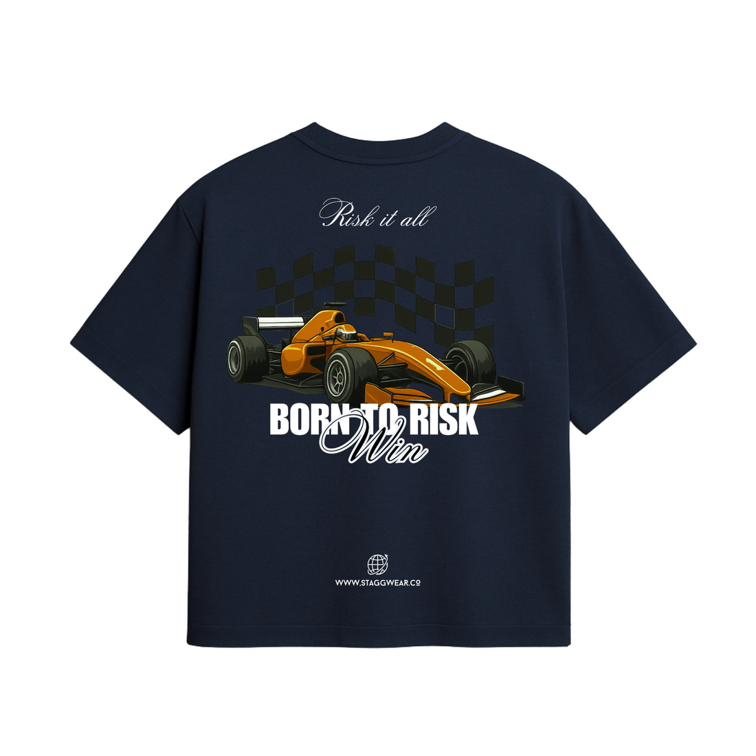 RISK IT ALL – FEARLESS GRIT TEE