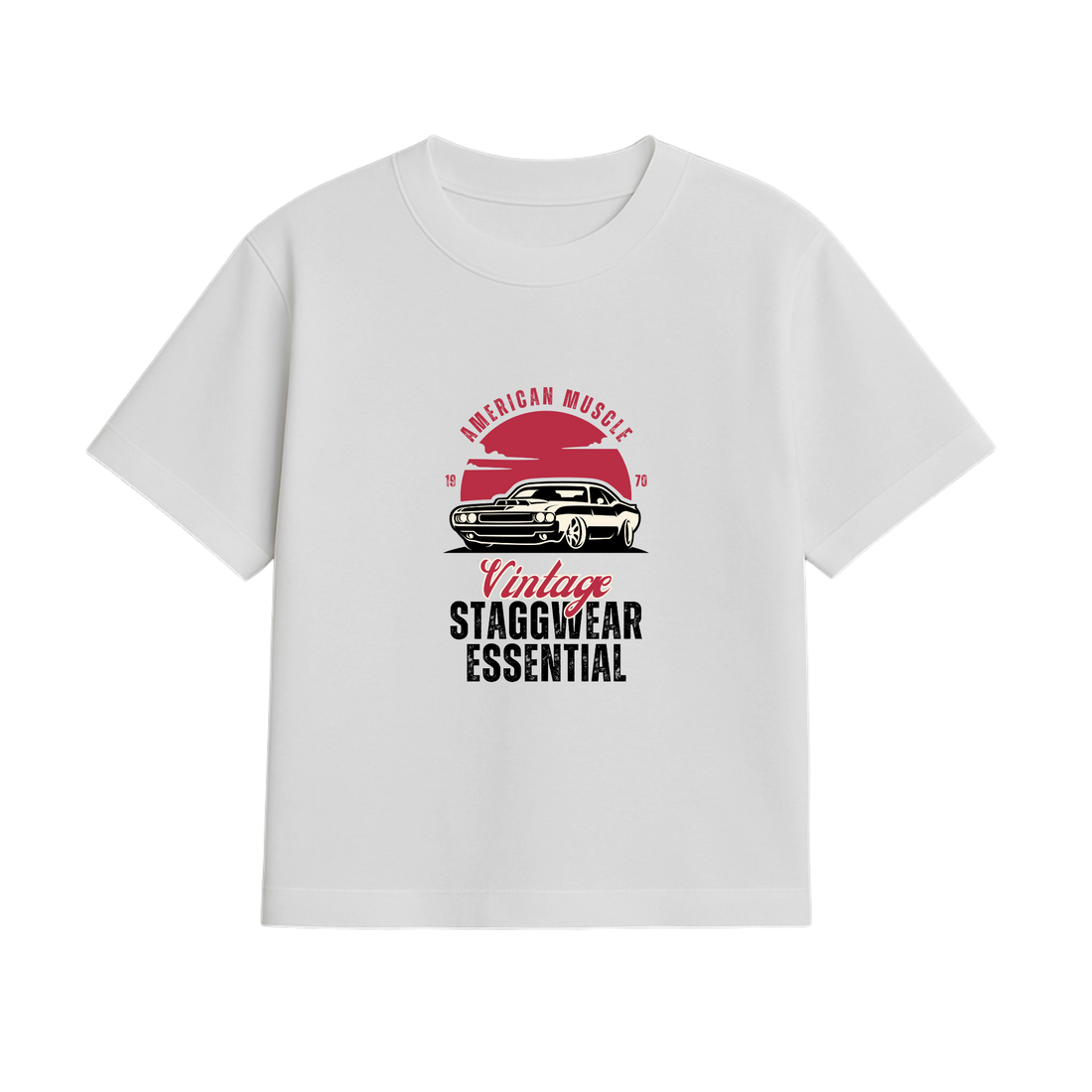 American Muscle – Vintage Staggwear Essential T-Shirt