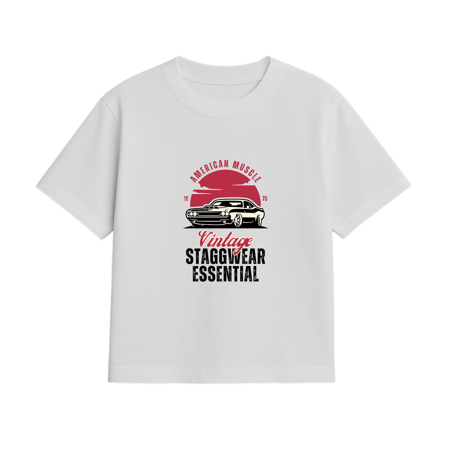 American Muscle – Vintage Staggwear Essential T-Shirt